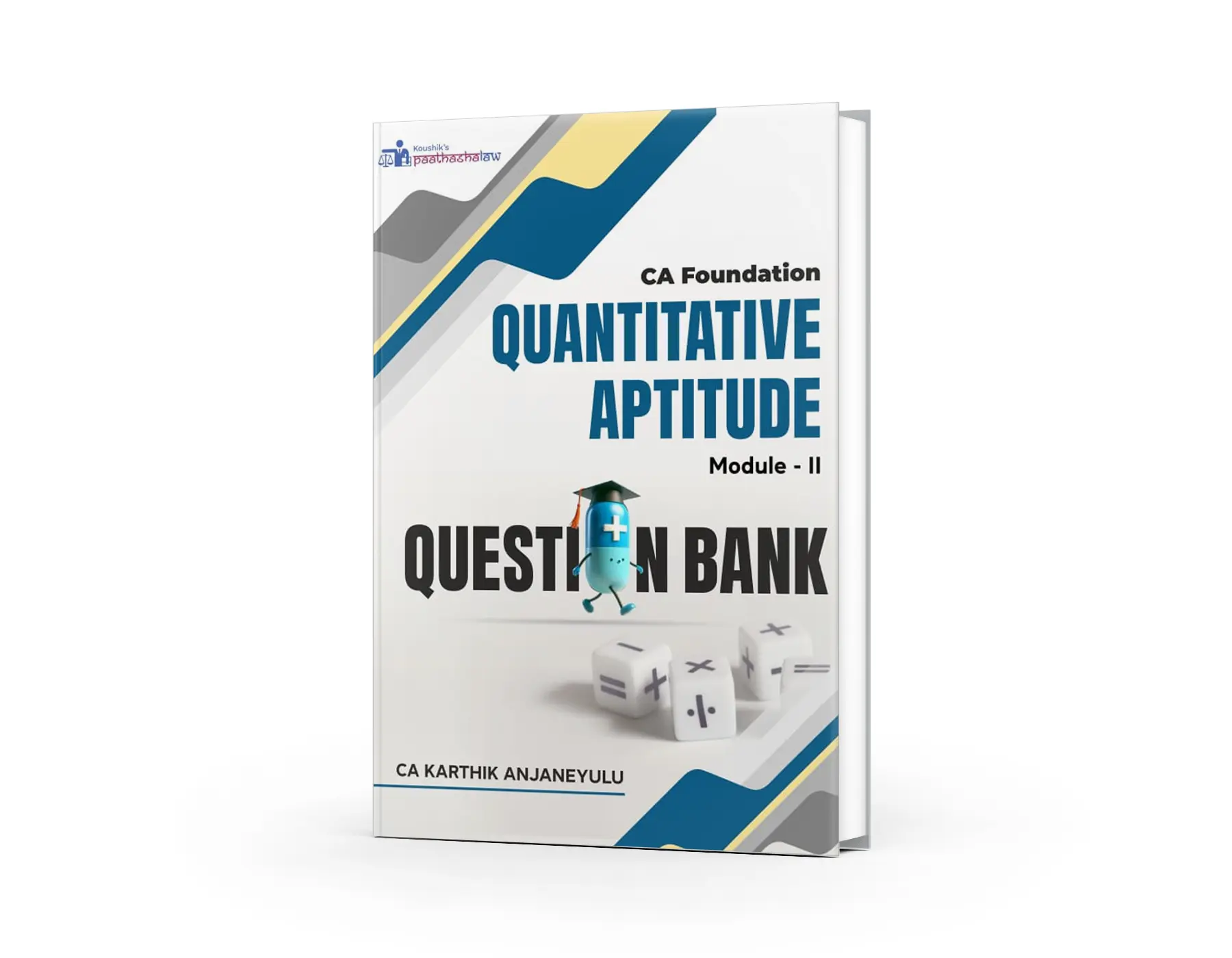 CA Foundation paper -3 Quantitative Aptitude Question Banks (2 Modules) by CA Karthik Image 3